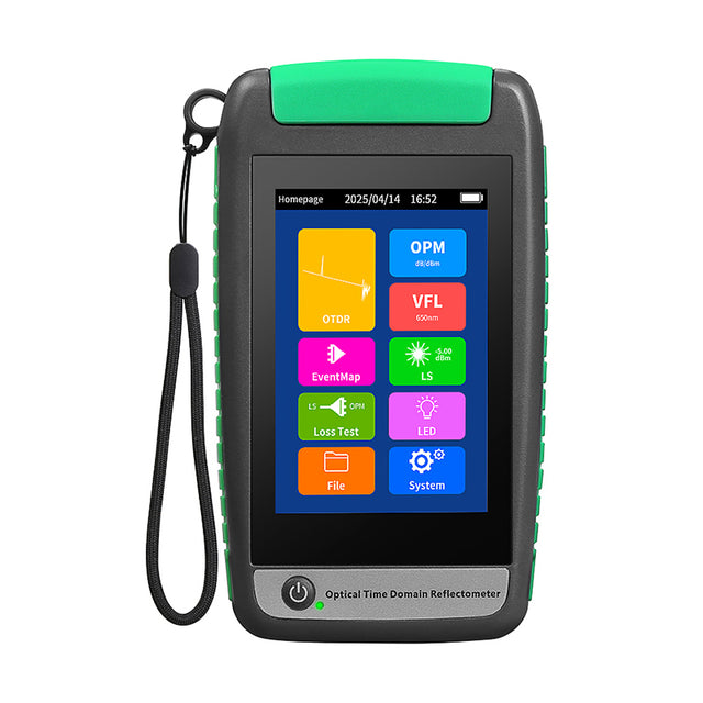 COMPTYCO AUA-18U/A Optical Time Domain Reflectometer 80km 1310/1550/1610/1625/1650nm 7 Functions OPM VFL OLS EventMap Sm