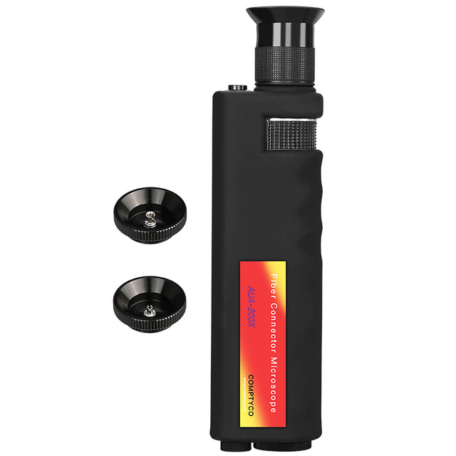 COMPTYCO AUA-200X Fiber End Face Magnifier Fiber Optic Inspection Instrument SC/FC/ST/LC Interface Fiber Optic Microscop