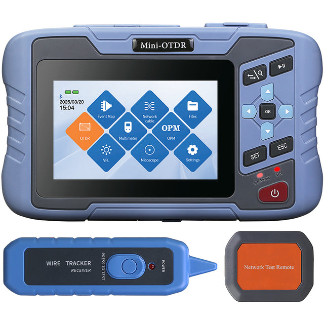 COMPTYCO AUA-D200U/A Multifunctional Optical Time Domain Reflectometer OPM VFL OLS Event Map 1310 1550nm Fiber Optic Tes