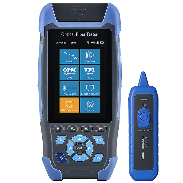 COMPTYCO AUA900D /A Optical Time Domain Reflectometer 60KM 9in1 Multifunctional 1310 1550nm Smart Mini OTDR Optical Fibe