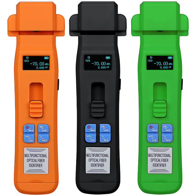 COMPTYCO MINI Charging Type Live Detector Identifier OFI+OPM+30mw VFL+LED 4 in 1 Tester SM MM Fiber Cable Optic Fiber Id