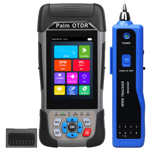 COMPTYCO SM 1310/1550/1610/1625/1650nm Optical Time Domain Reflectometer Optical Power Meter VFL OPM Optical Loss RJ45 T
