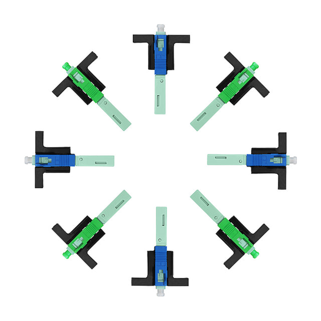 High Quality Fiber Optic Quick Connector SC/UPC SC/APC Fabric Fiber Optic Beam Connectors SM FTTH Fast Connector