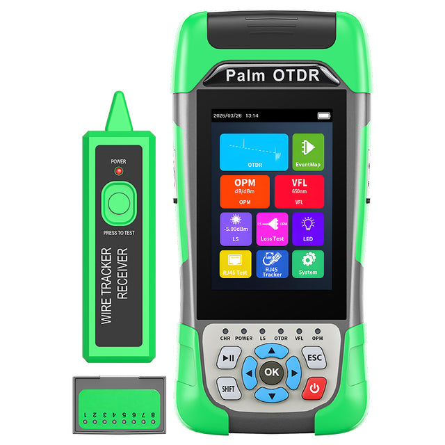 COMPTYCO 1310/1550/1610/1625/1650nm Optical Time Domain Reflectometer VFL OPM OLS RJ45 Test Live Testing OTDR De Fibra O
