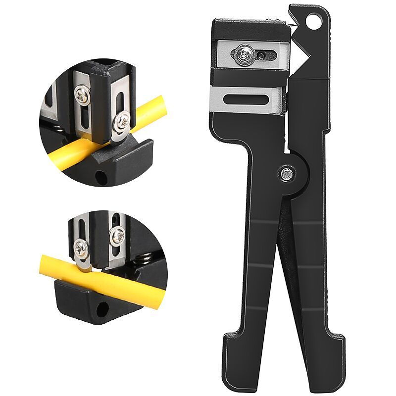 COMPTYCO 45-165 Coaxial Cable Stripper 4.8-7.9mm Optical Cable Slitter Wire Stripper Fiber Optic Splitter Stripper