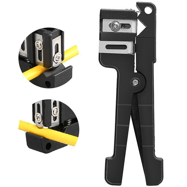 COMPTYCO 45-165 Coaxial Cable Stripper 4.8-7.9mm Optical Cable Slitter Wire Stripper Fiber Optic Splitter Stripper