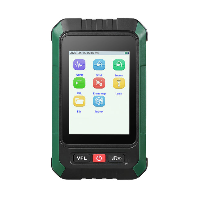 COMPTYCO AUA-18U/18A Optical Time Domain Reflectometer 80KM 20dB 6in1 Multifunctional Online Testing 1550nm 3.5 Inch Min