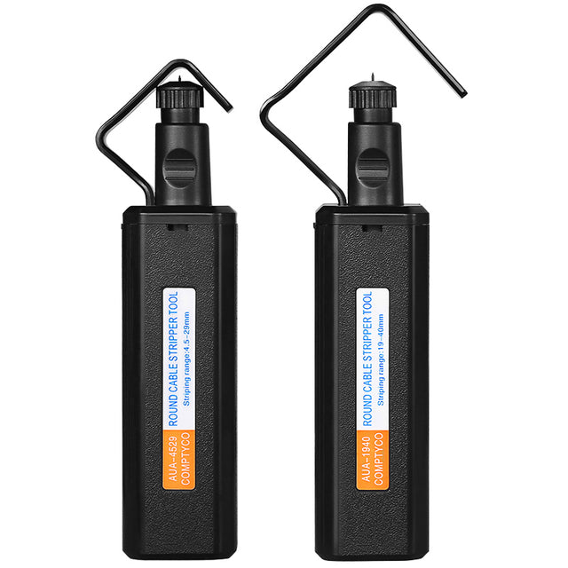 COMPTYCO AUA-4529/1940 Fiber Optic Stripper 4.5-29mm/19-40mm Longitudinal and Transverse Fiber Optic Cable Opener Cable 