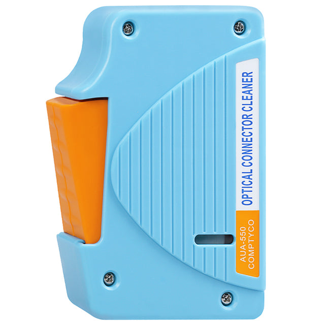 COMPTYCO AUA-550 Blue Cable Cleaning Tool 550 Times SC FC ST LC Connector Cleaner Fiber Optic Cleaning Box Fiber Optic C