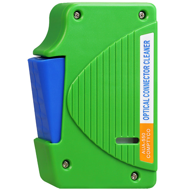 COMPTYCO AUA-550 Green Cable Cleaning Tool 550 Times SC FC ST LC Connector Cleaner Fiber Optic Cleaning Box Fiber Optic 