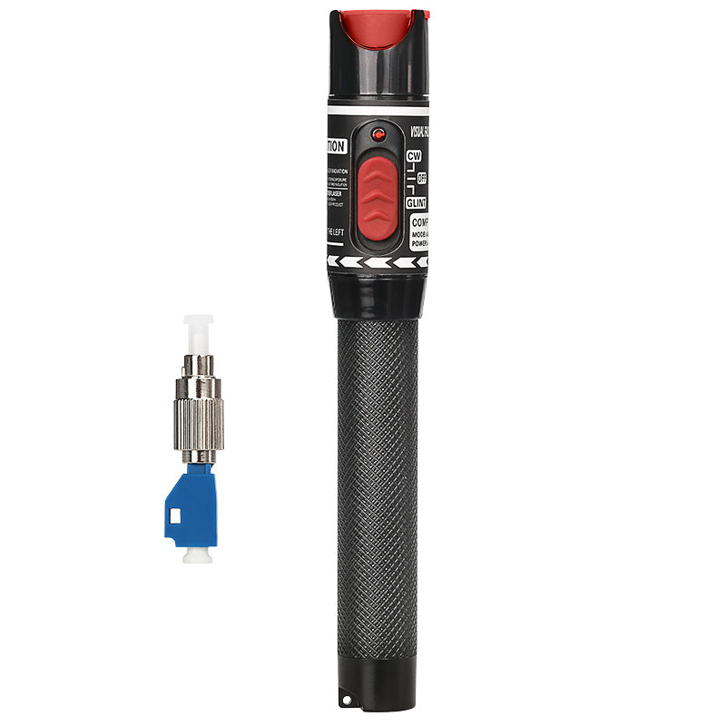 COMPTYCO AUA-H50 50km/mw Fiber Optic Testing Pen Laser Pen Breakpoint Detector VFL Configuration LC Adapter Visual Fault