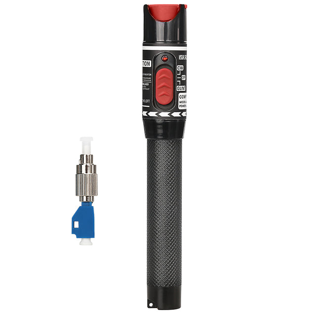 COMPTYCO AUA-H50 50km/mw Fiber Optic Testing Pen Laser Pen Breakpoint Detector VFL Configuration LC Adapter Visual Fault