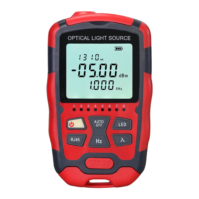 COMPTYCO AUA-M1315 Fibre Optic Light Sources Dry Cell OLS Fiber Optical Laser Tester 1310 1550nm Handheld Optical Light 