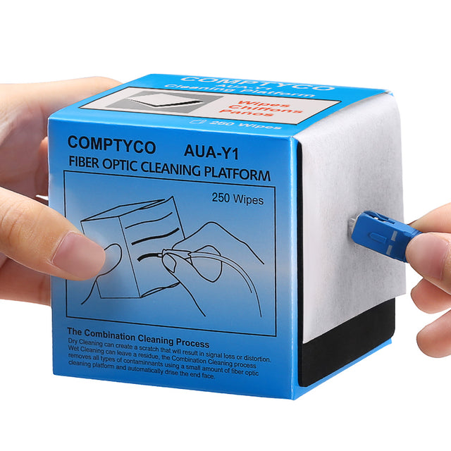 COMPTYCO AUA-Y1 Dust Free Paper Cleaning Paper SC/FC/ST/LC Good Quality Fiber Optical Cleaning Tools Fiber Cleaning Pape