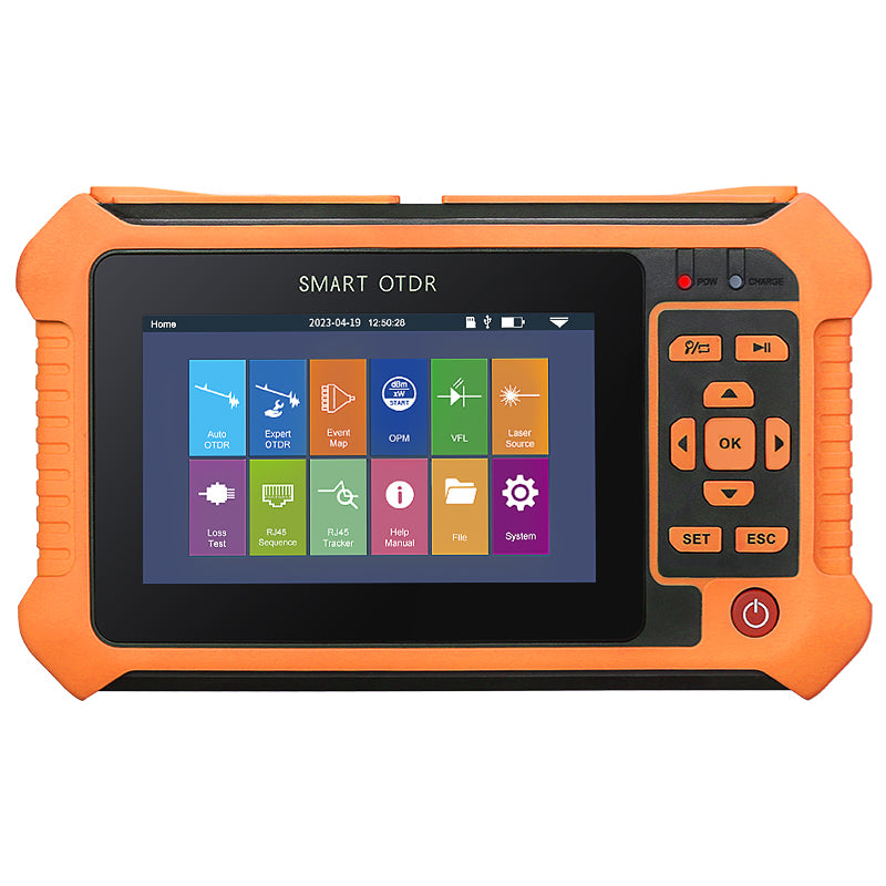 COMPTYCO AUA562U/A Live Testing Optical Time Domain Reflectometer 80km 1625nm 9 Functionality OPM VFL Fiber Optic Tester