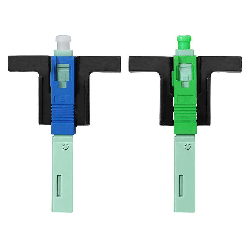 COMPTYCO Factory Price Fiber Optic Quick Connector SC UPC/APC Fabric Fiber Optic Beam Connectors Single Mode FTTH Fast C
