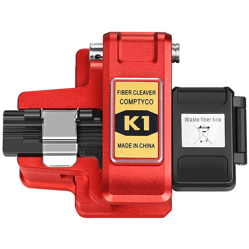 COMPTYCO Factory Price K1 Fiber Optic Cutter for Fusion Splicing Automatic Return Cutting Knife Hot Melt Optical Fiber C