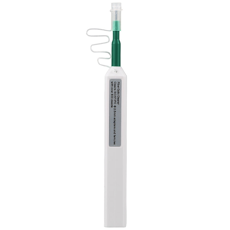 COMPTYCO Fiber Optic Cleaning Pen Fiber Optic Connectors Cleaning 800+ Times for 2.5mm SC/FC/ST One Click Fiber Optic Cl