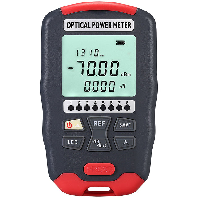 COMPTYCO Fiber Optic Tester AUA-D7/D5 OPM with LED and RJ45 Tester Fiber Optic Equipment FIBER TOOL KIT Mini Optical Pow