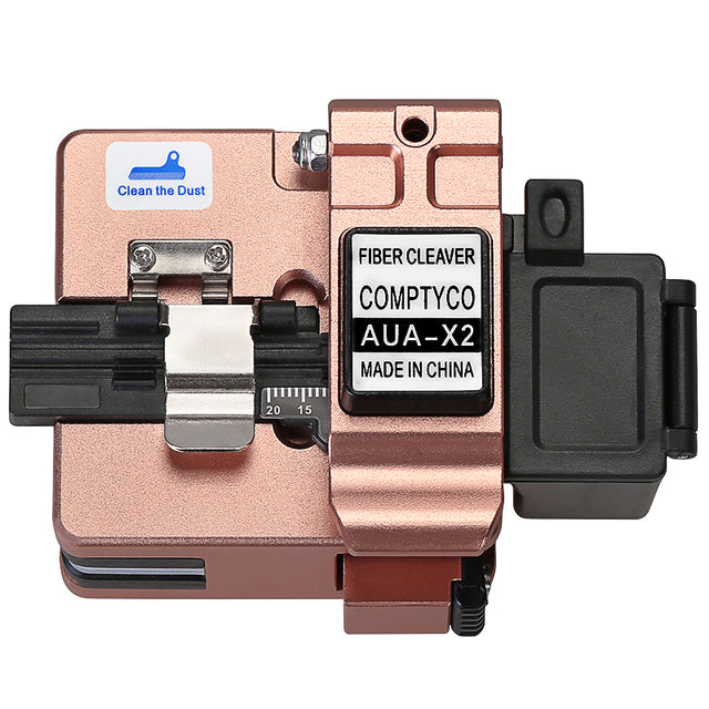 COMPTYCO Good Price AUA-X2 Fiber Optical Cutting Machine Rose Gold Automatic Return Fiber Cutting Machine Hot Melt Fiber