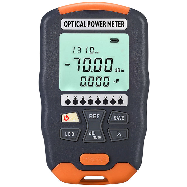 COMPTYCO Good Price Handheld Fiber Optic Tester A-D7/D5 OPM with LED and RJ45 Tester Fiber Optic Equipment Optical Power