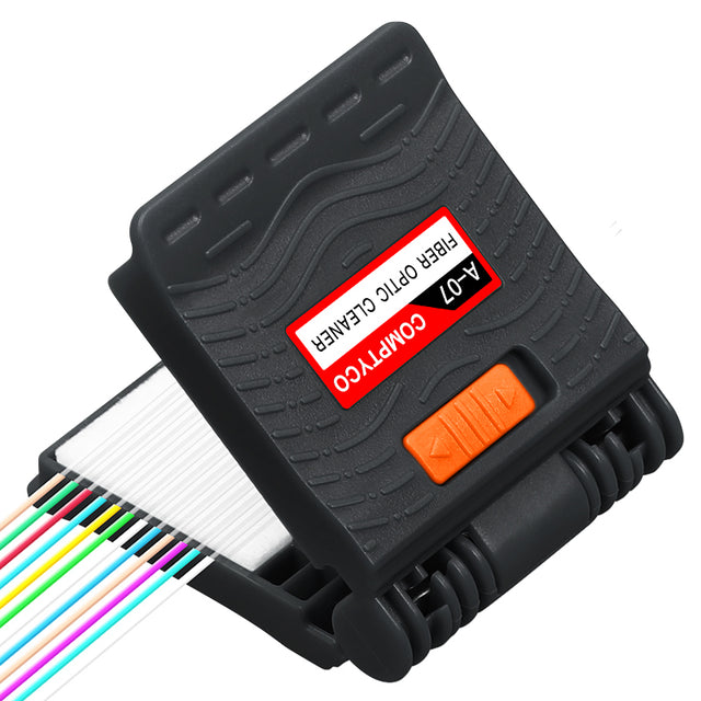 COMPTYCO Good Quality A-07 Fiber Cleaning Clip Optical Fiber Wipe-Clip FTTH Fiber Optic Cleaner Kit for Fiber Thermal St