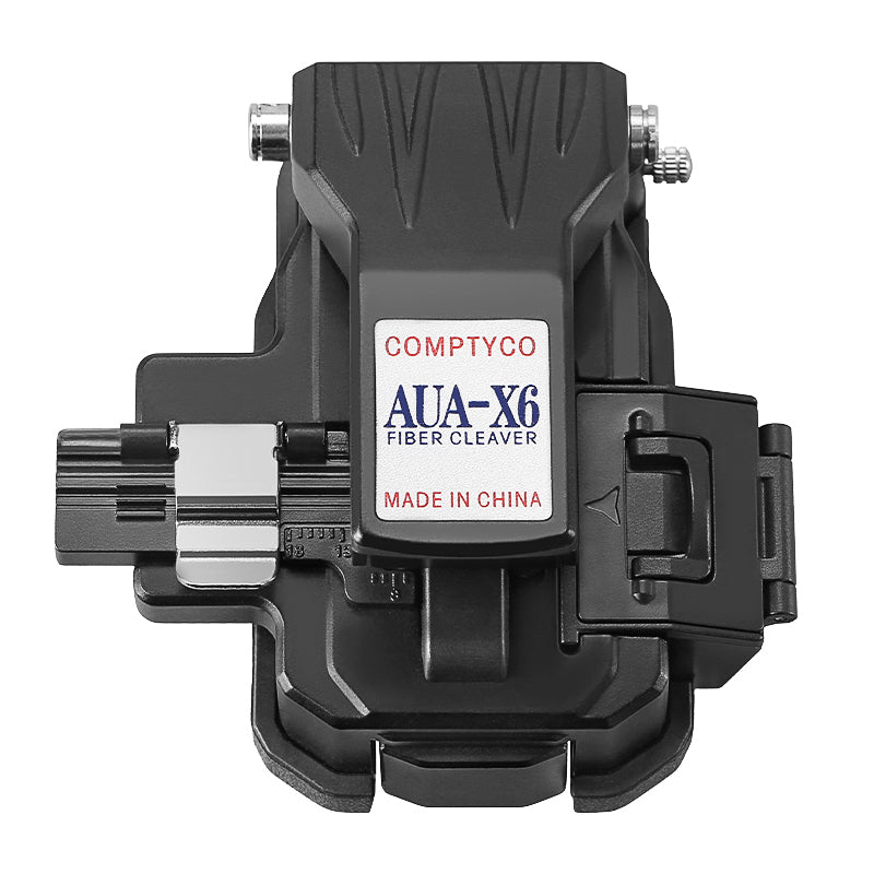 COMPTYCO High Precision AUA-X6 FTTH Fiber Tool Fiber Optic Cutter for Fusion Splicing Hot Melt Optical Fiber Cleaver
