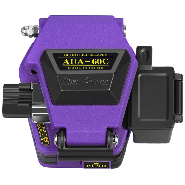 COMPTYCO High Precision FTTH Fiber Optic Cutter for Fusion Splicing AUA-60C Cold Joint Hot Melt Tools Optical Fiber Clea