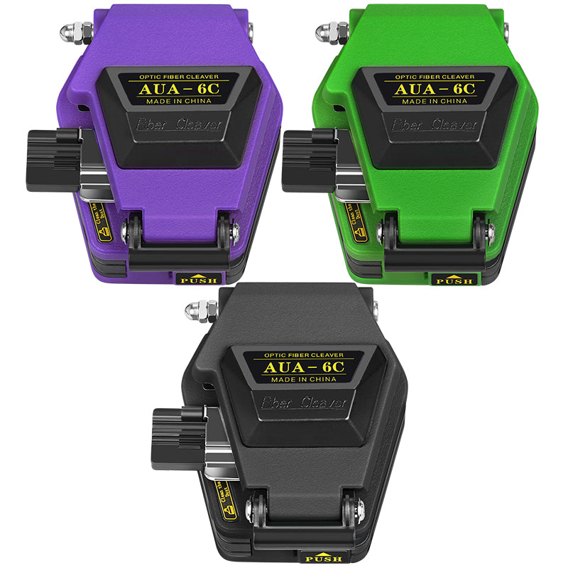 COMPTYCO High Precision Fiber Optic Cutter for Fusion Splicing AUA-6C SKL-6C Cold Welding Hot Melt Tools Optical Fiber C