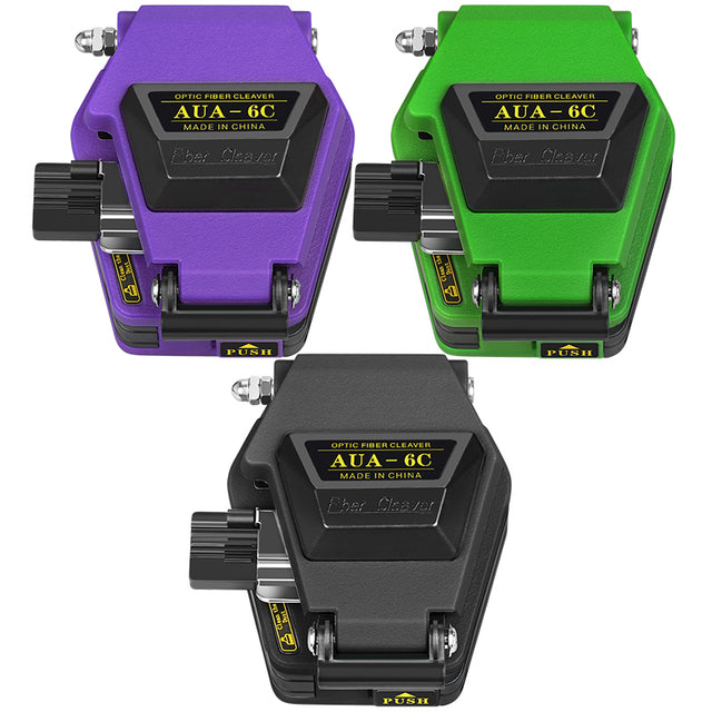 COMPTYCO High Precision Fiber Optic Cutter for Fusion Splicing AUA-6C SKL-6C Cold Welding Hot Melt Tools Optical Fiber C