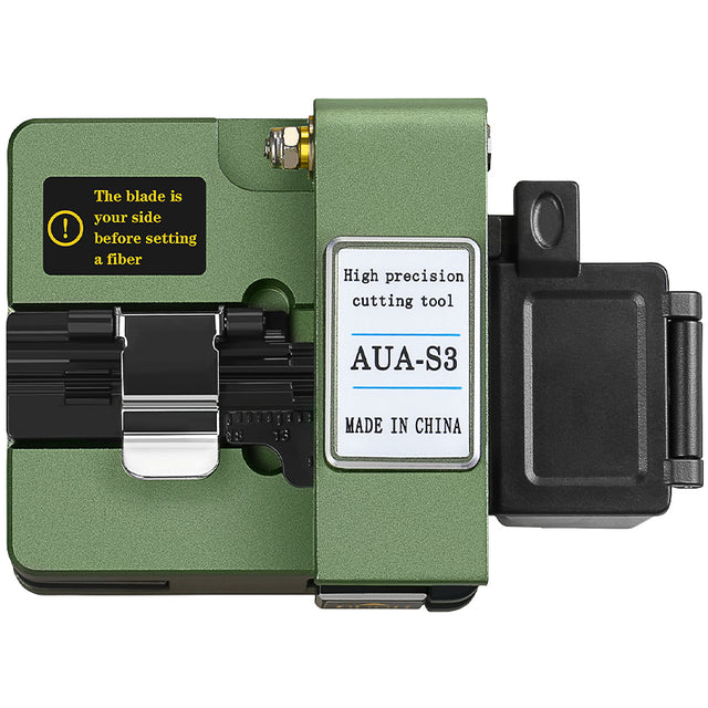 COMPTYCO High Precision Fiber Optic Cutter for Fusion Splicing with Waste Fiber Box AUA-S3 SKL-S3 Hot Melt Optical Fiber