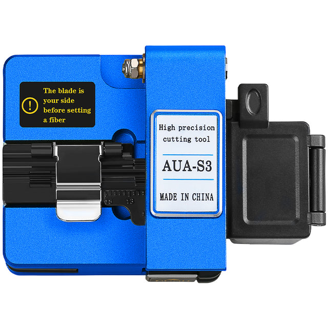 COMPTYCO High Precision Fiber Optic Cutter for Fusion Splicing with Waste Fiber Box AUA-S3 SKL-S3 Hot Melt Optical Fiber