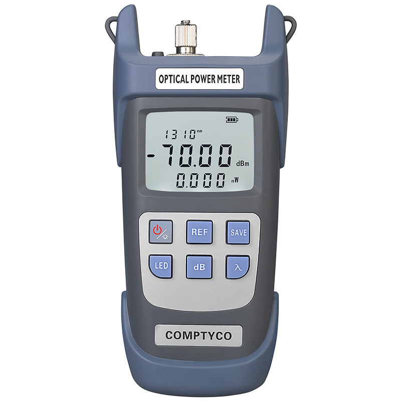 COMPTYCO High Precision Fiber Optic Tester AUA-G710A/G510A OPM with LED 10 Wavelength Fiber Optic Equipment Optical Powe