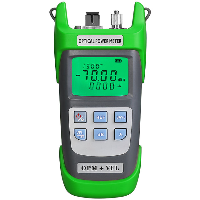 COMPTYCO High Precision Optical Multi Meter 3 in 1 OPM+VFL+LED Fiber Optic Equipment Visual Fault Locator Optical Power 