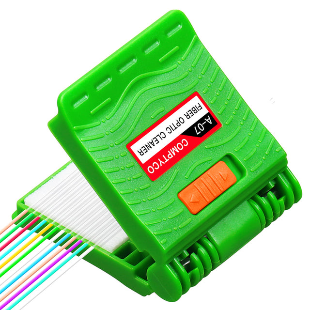 COMPTYCO Hot Sale A-07 Fiber Cleaning Clip Optical Fiber Wipe-Clip FTTH Fiber Optic Cleaner Kit for Fusion Splicer Machi