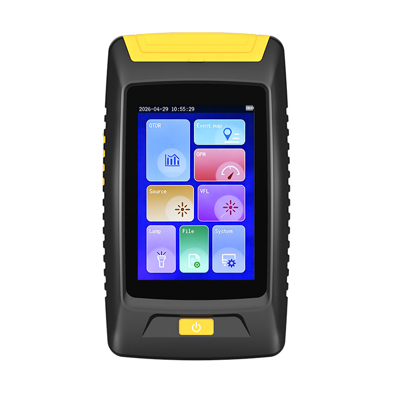 COMPTYCO KP100 80km Mini Optical Time Domain Reflectometer Active Fiber Live Test Multifunctional Fiber Optic Tester OTD