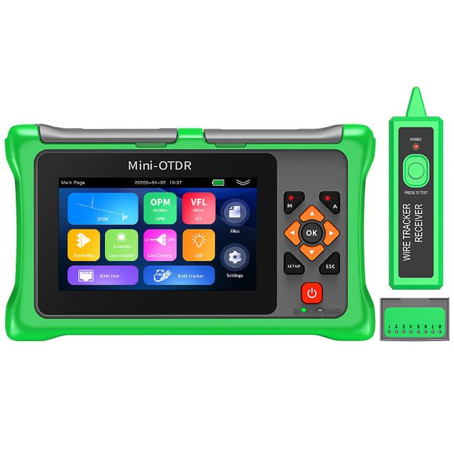 COMPTYCO Mini OTDR KP900 Active Fiber Tester 850/1300/1310/1550/1625/1650nm Event Map OPM VFL OLS RJ45 Tester/Tracker 10