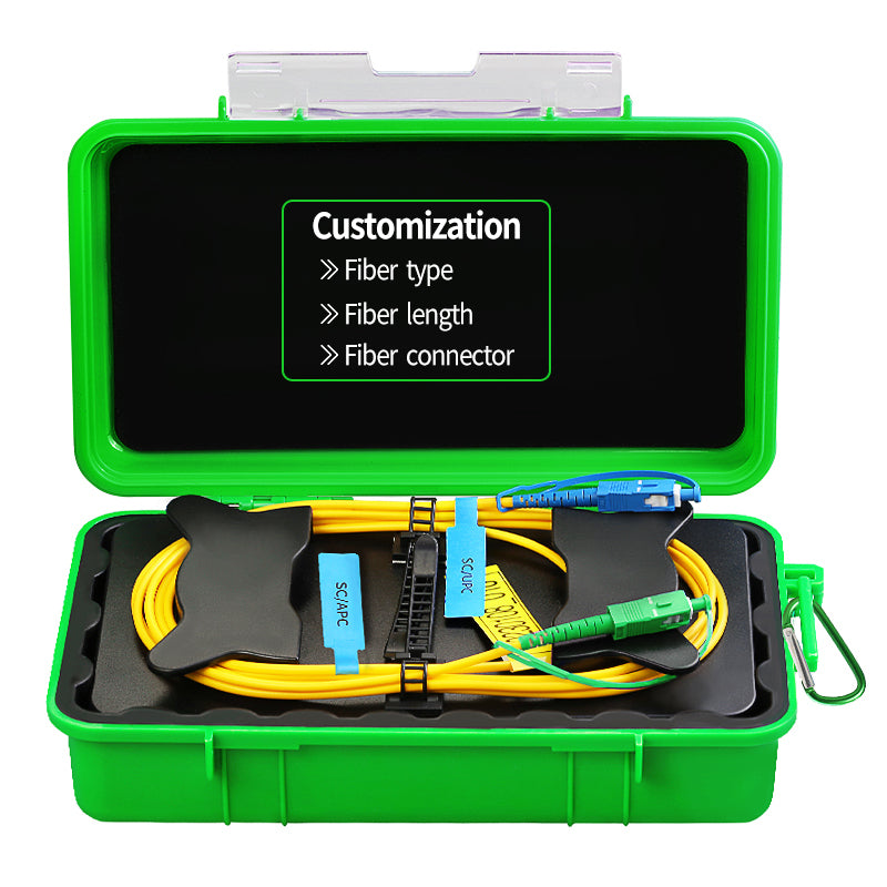 COMPTYCO OTDR Test Extension Line SM MM Customized Length/Type/Connector OS2 G652D G657A1/A2 Fiber Optic OTDR Launch Cab