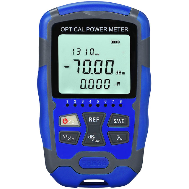COMPTYCO Optical Multi Meter OPM+VFL+LED+RJ45 Tester Function Visual Fault Locator FC/SC/ST Dry Battery Mini Optical Pow