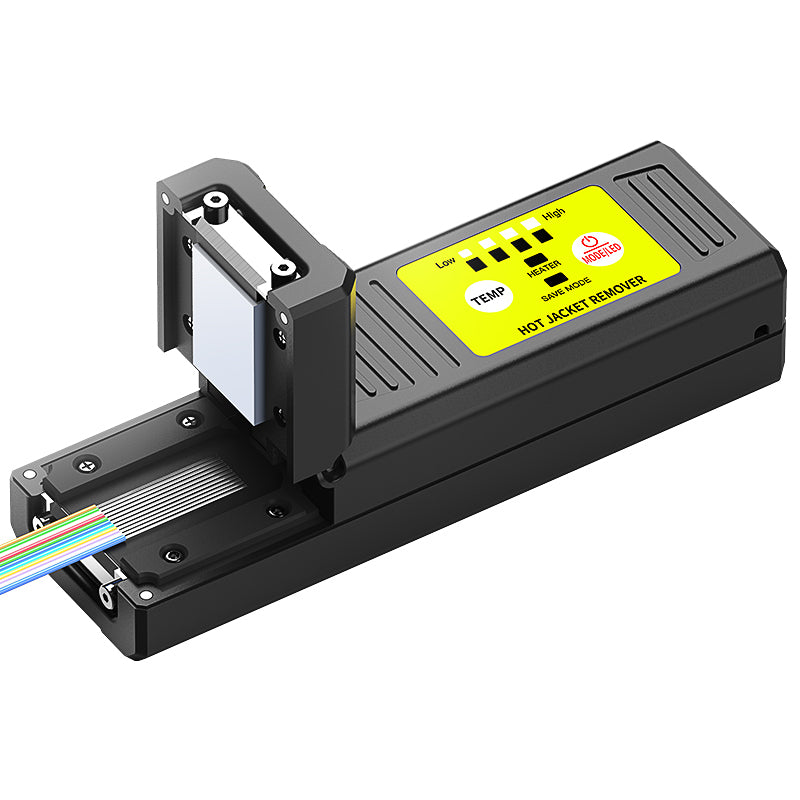 COMPTYCO S9 FTTH Use Fiber Optic Thermal Stripper Auto Heating Stripping Tool 3500mAh Rechargeable Stripper Optical Fibe
