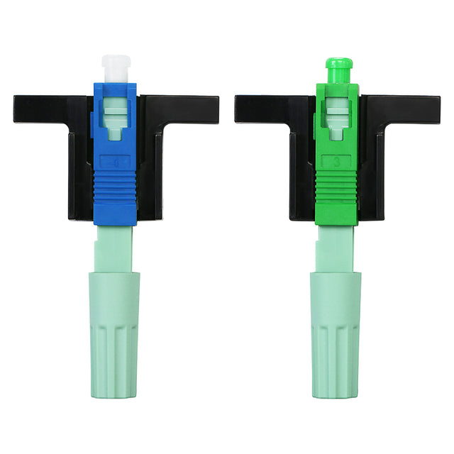 FTTH SC/UPC SC/APC Fiber Optic Fast Connector Quick Connector Drop Cable Fast Connector Single Mode Fiber Optic Quick Co