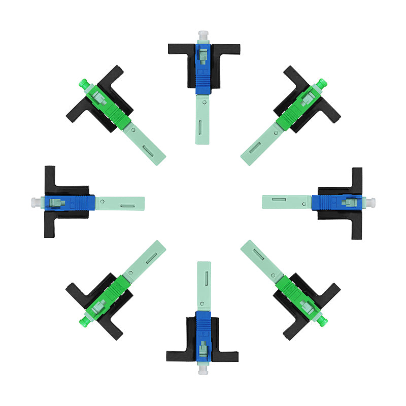 High Quality Fiber Optic Quick Connector SC/UPC SC/APC Fabric Fiber Optic Beam Connectors SM FTTH Fast Connector
