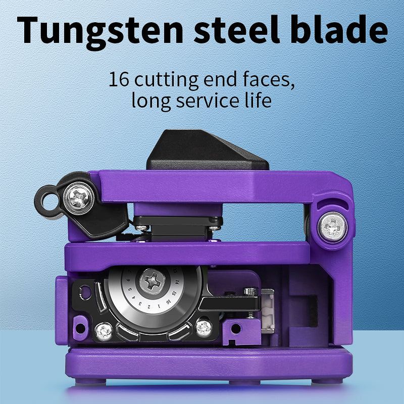 COMPTYCO High Precision Fiber Optic Cutter for Fusion Splicing AUA-6C SKL-6C Cold Welding Hot Melt Tools Optical Fiber C