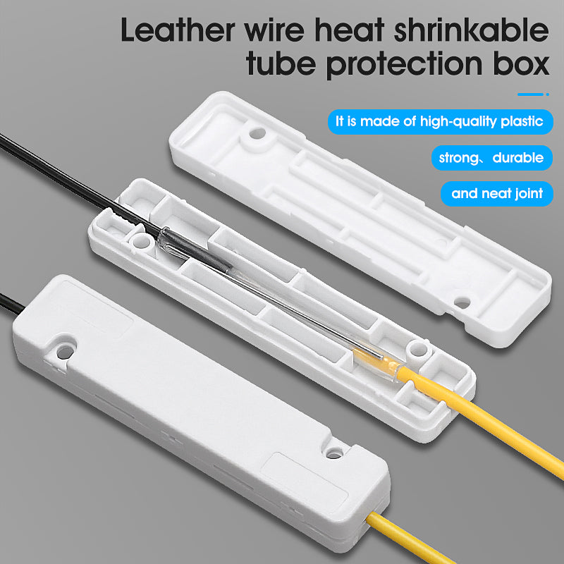 COMPTYCO Drop Optical Fiber Protection Box Drop Cable Rotation Heat Shrink Tubing to Protect Splice Tray Waterproof