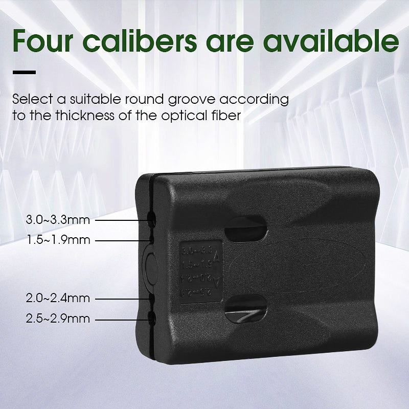 COMPTYCO Fiber Tool Loose Tube Slitter 1.5-3.3mm Longitudinal Cutter Center Bundle Tube Stripper Leather Wire Fiber Stri