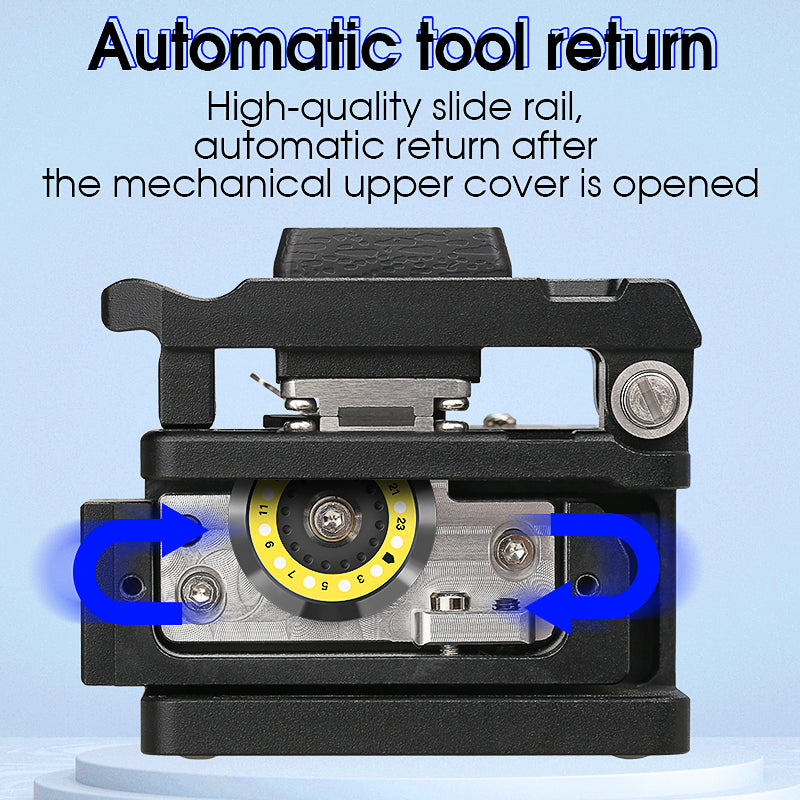 COMPTYCO High Quality AUA-X2 Fiber Cutting Machine Black Automatic Return Fiber Cutting Machine Hot Melt Optical Fiber C