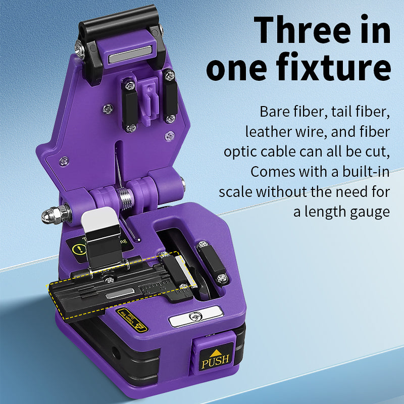 COMPTYCO High Precision FTTH Fiber Optic Cutter for Fusion Splicing AUA-6C SKL-6C HB-6C Hot Melt Tools Optical Fiber Cle