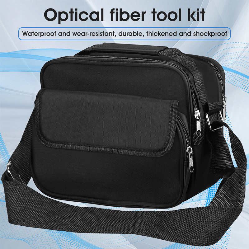 Mini Fiber Optic Tool Empty Bag Fiber Optic Power Meter Cable Cutter FTTH Tool Kit 23*16*19cm Fiber Optic Tool Kit