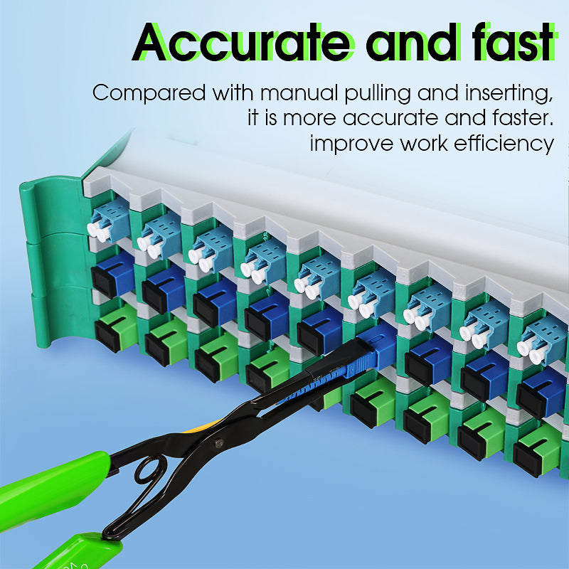 COMPTYCO VCFS-18 green fiber optic connector coupler clamp Fiber optic flange pliers