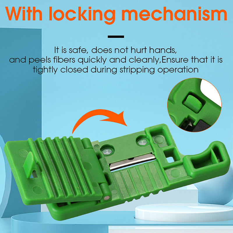 FTTH Mid-Span Access Tool 1.9-3.0mm HMSAT5 Longitudinal Cable Cutter Strip Center Cable Cutter Loose Casing Stripper Gre